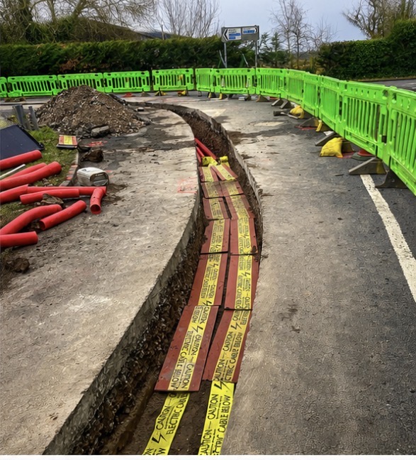 Network Plus utility infrastructure trench works