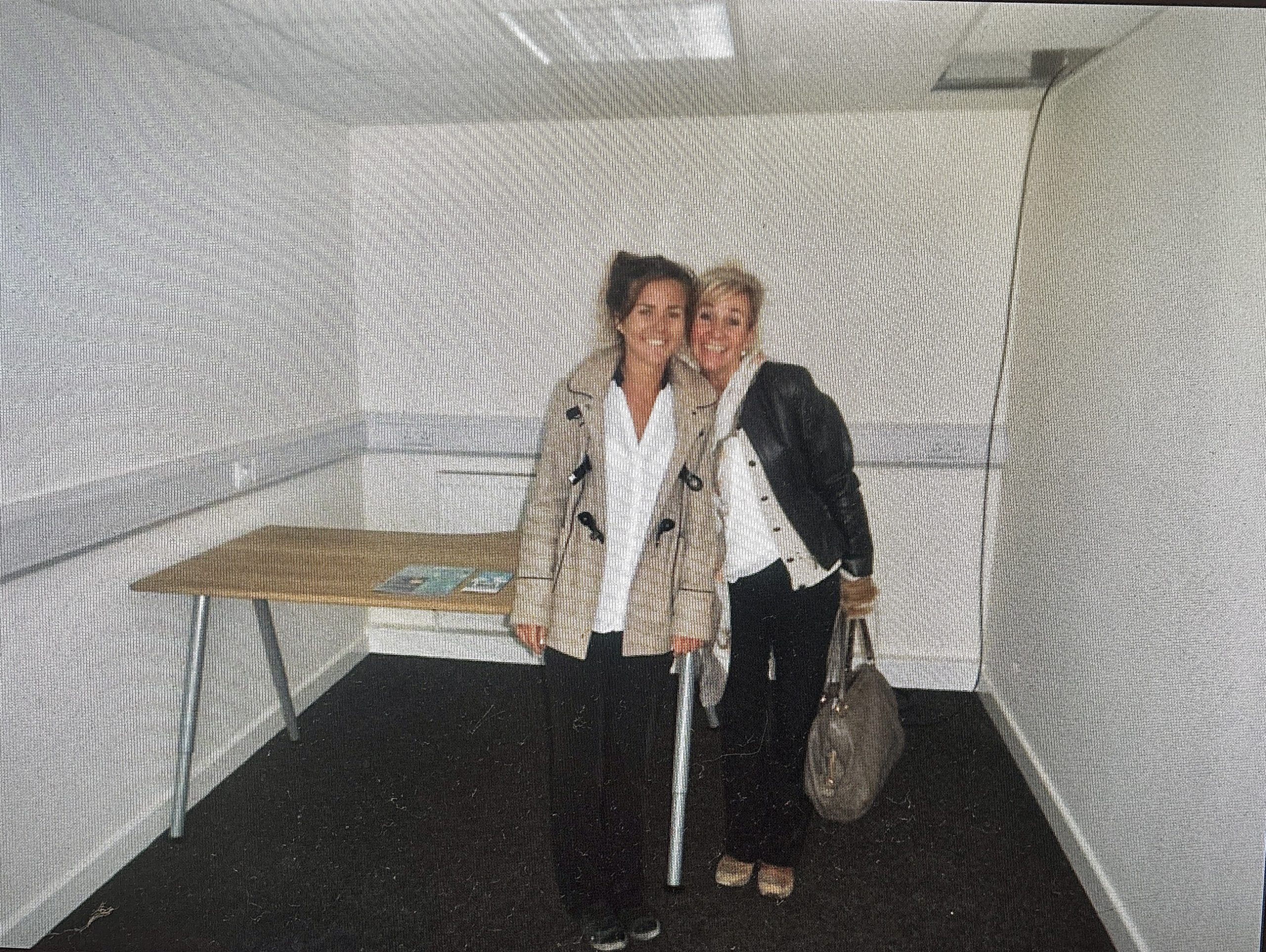 Sue and Jane moving into Spriteprime's new Tomlinson Road office