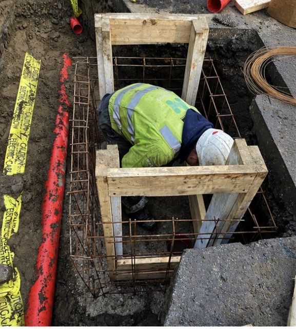 Network Plus cable route installation