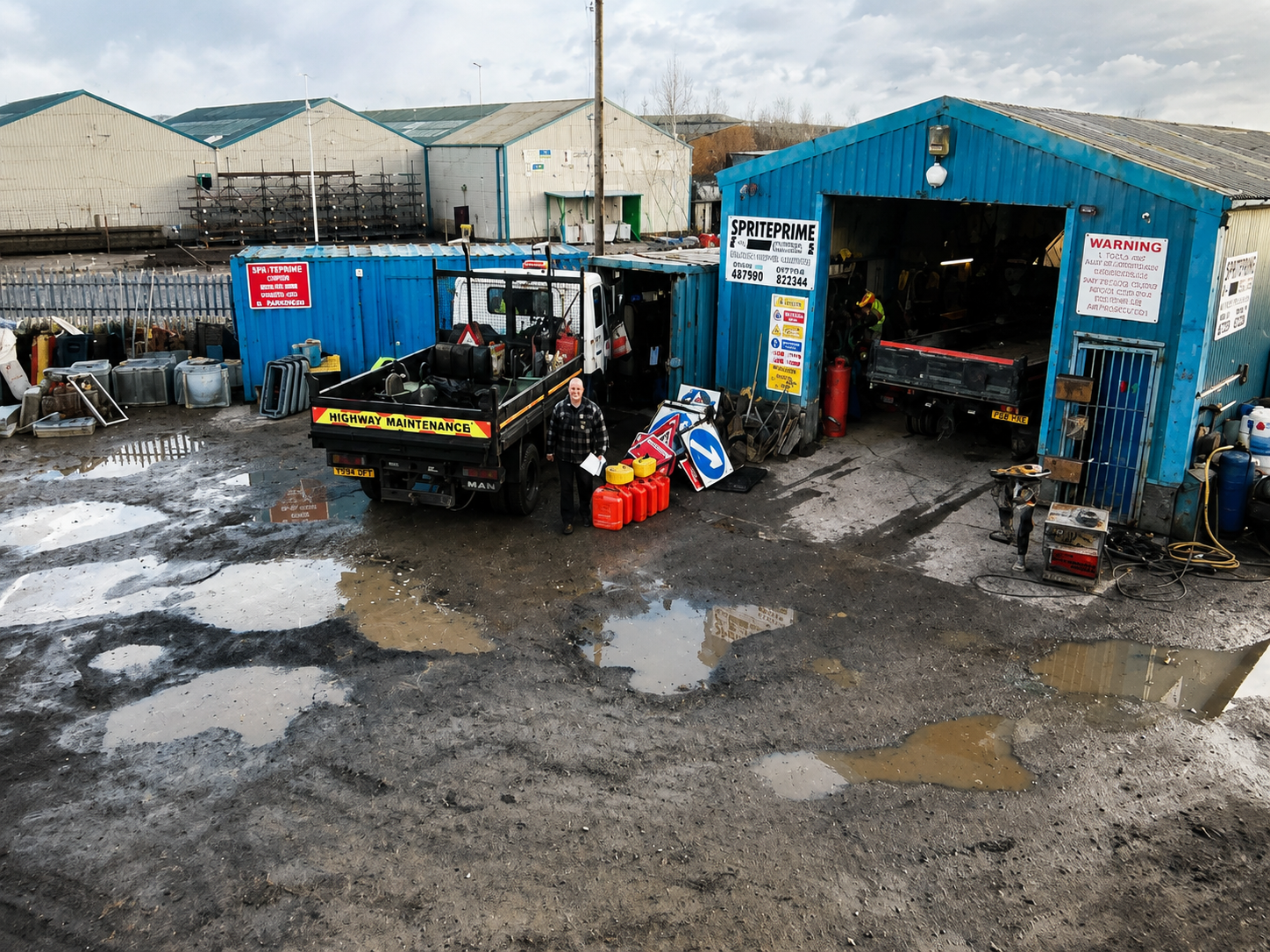 Sprite Prime London Road Yard Preston 2014